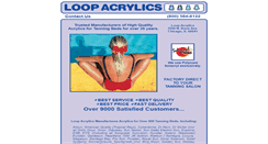 Desktop Screenshot of loopacrylics.net